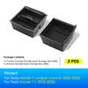 Heenvn For Tesla Model Y Launch Juniper Model Y L 2025 2026 Center Console Armrest Double-layer Storage Box ABS Car Organizer