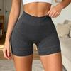 Seamless High Waist Compression Fitness Shorts for Women Tummy Control Butt Lifting Yoga Shorts with Sculpting Design and Breathable Fabric