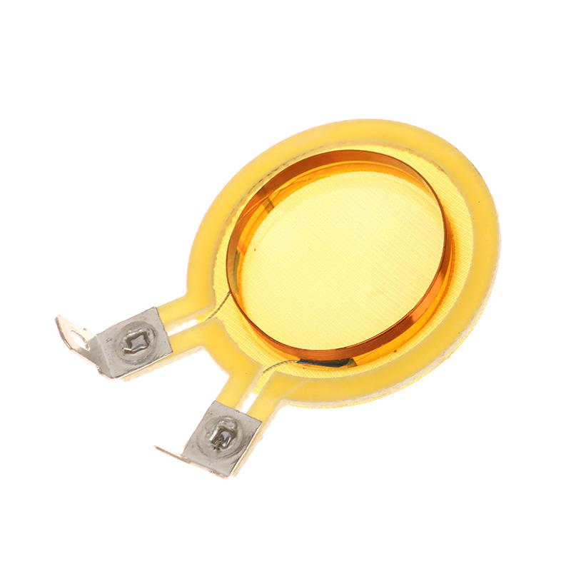 1Pcs For Home Theater Mixer Console Treble Horn Audio Tweeter Speaker Voice Coil 25.4Mm Titanium And Resin Diaphragm Repair Kit