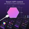 8 Pack Hexagon Lights for Wall LED, Hexagon LED Lights That Sync with Music, APP & Remote Controls Hex Lights, RGB LED Wall Panels for TV, Bedroom,