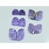 13-22MM Natural Purple Charoite Matched Pair Fancy Loose Gemstone 5Pair Lot C-942