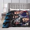 Steve Harrington Blanket  Soft Warm Pattern Plush Throw Blanket For Kids Home Decor Flannel Bedspread Bed Cover