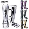 Kickboxing Boxing Shin Guard Pads Muay Thai Martial Arts Sanda Wushu Leg Protector Taekwondo Ankle Guards Muay Thai Leggings