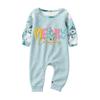 Christmas Print Long Sleeve Long Pants Family Matching Pajama Set for Holiday Loungewear
