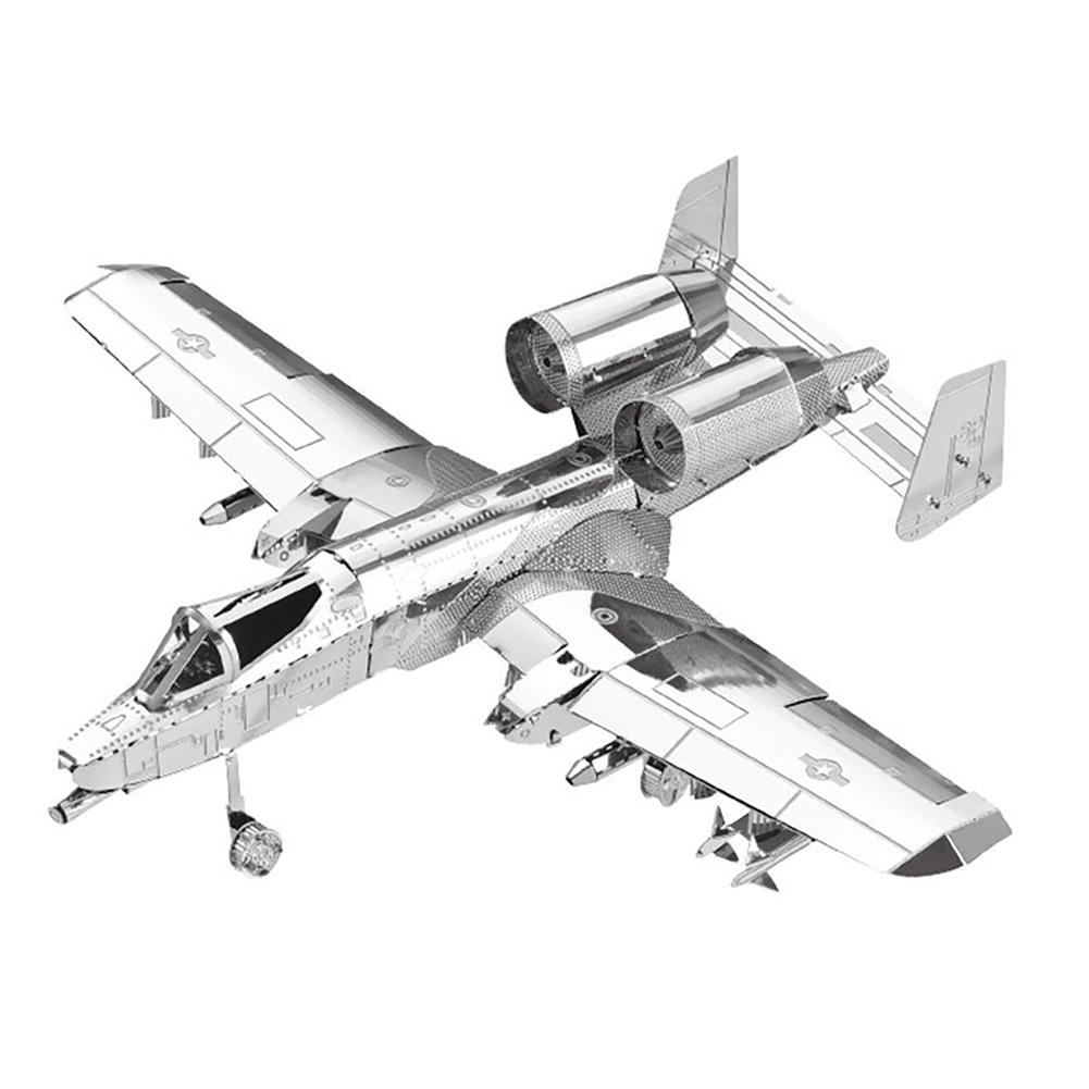 3D Metal Puzzle Military Aircraft Diy Kit J-20 J-10B Su-34 Fighter Ka-50 Rah-66 Helicopter Model Jigsaw Toy For Adults