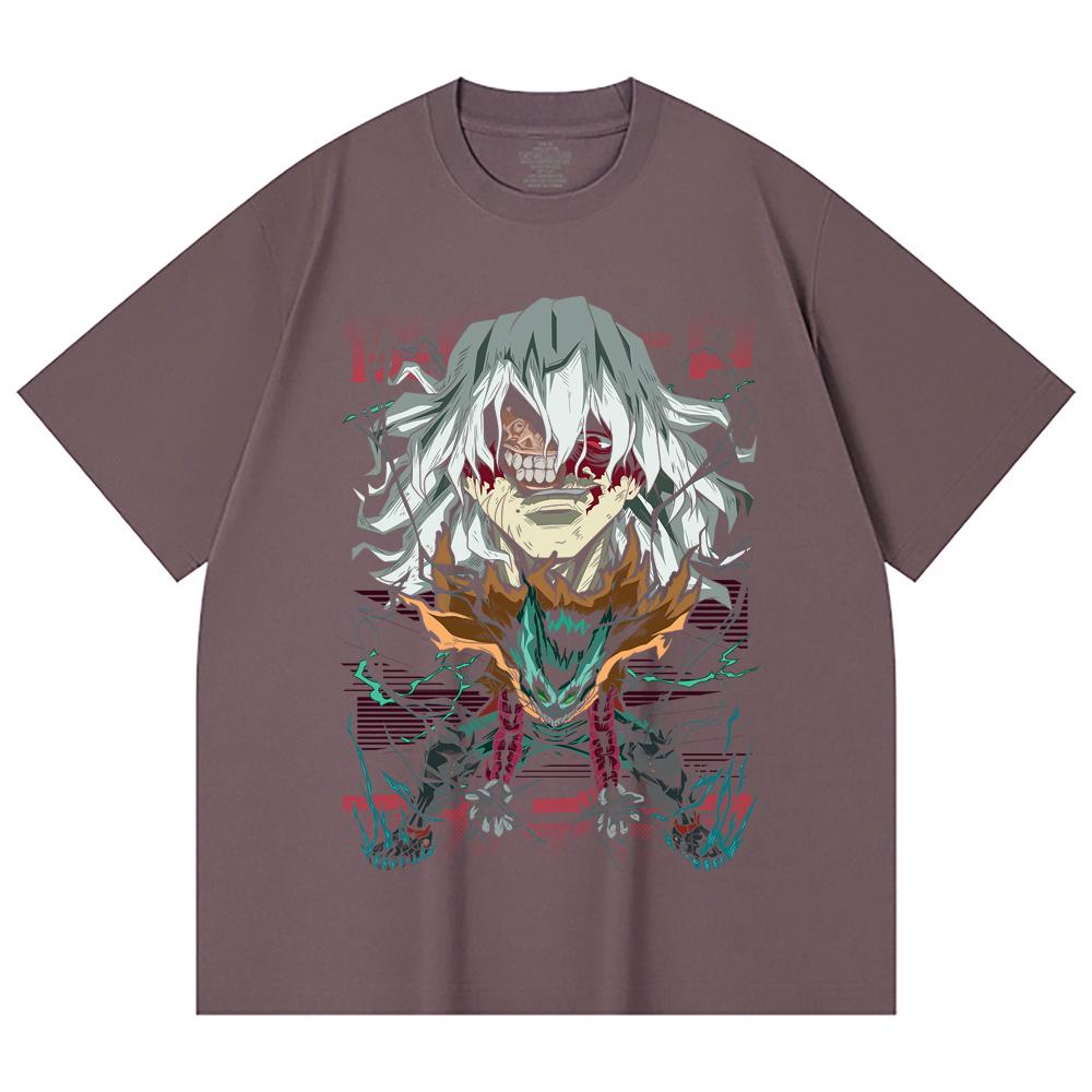 230 Gsm 100% Cotton My Hero Academia V9 Shigaraki Print Unisex Heavy Cotton T Shirt
