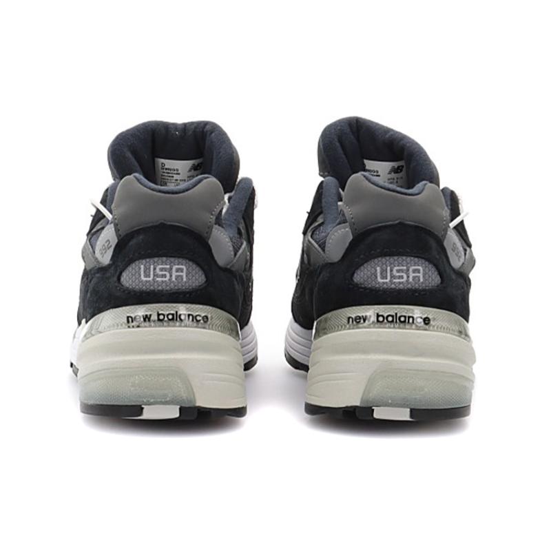 New Balance 992 Made In Usa 'Navy Grey' Sneakers M992GG