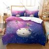Cool Vintage Rose Fox Planet Pattern 3 In 1 Bedding Set Quilt Cover With Two Pillowcases Sweet Bedroom Home Gift Little Prince A