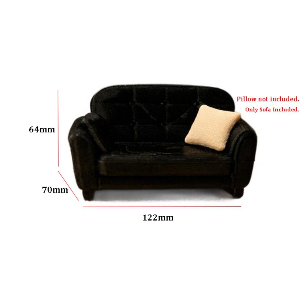Multistyles European Style Sofa Model Mini Living Room Furniture New Pretend Play Toys