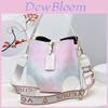 Stylish And Versatile Bucket Bag For Women With Chain Detail And Zipper Closure In Black And White Options