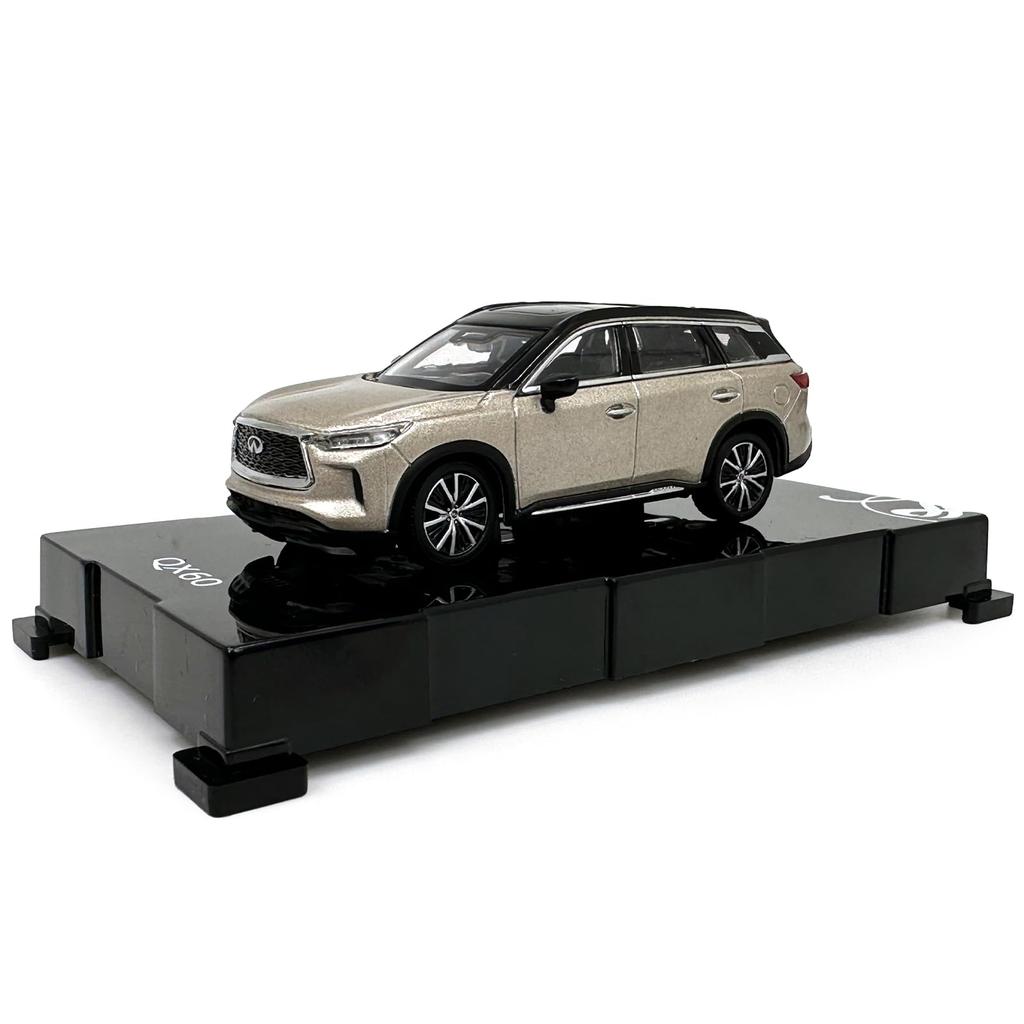 Paudi Model Mini Car Infiniti QX60 Collection Completed Product Gold 1/64