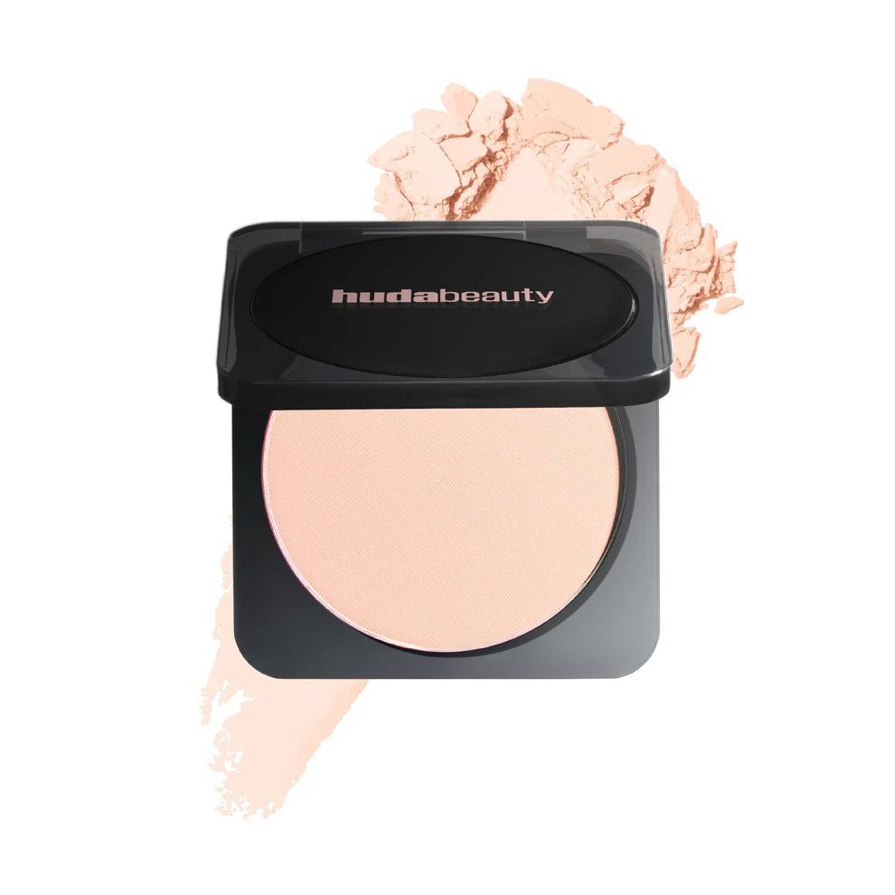 HUDABeauty Easy Bake Pressed Powder - Setting, Concealing, Mattifying Finishing Powder - Lightweight, Long-Lasting, 0.42 Oz