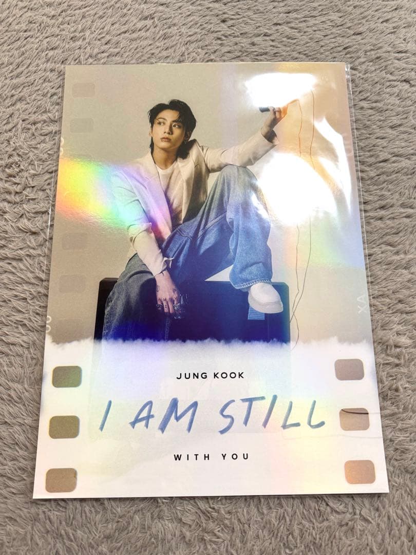 

[USED] BTS Jungkook movie bonus poster Korea CGV I Am Still
