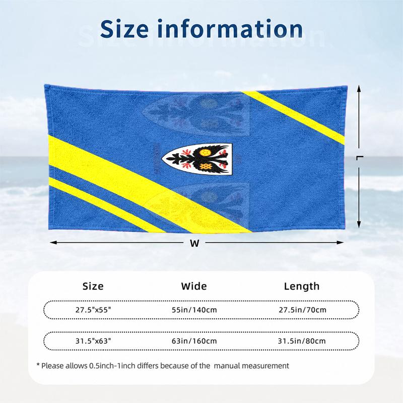 AFC Wimbledon Beach Towel Quick Dry Soft MicrofiberSand Resistant Oversized Cabana Bath Sheet for Swimming Pool Travel Gift