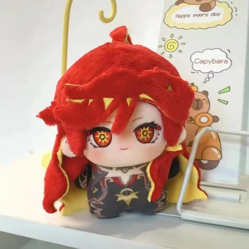 Genshin Impact Pluche Pop Hanger Scaramouche Sleutelhanger Neuvillette Wriothesley Furina Xiao Pluche Decoraties Feestartikelen Cadeaus red