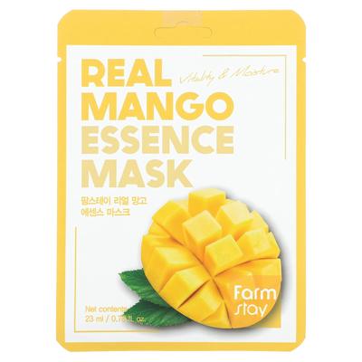 Real Mango Essence Beauty Mask, 1 Sheet, 23Ml(0.78Fl Oz)