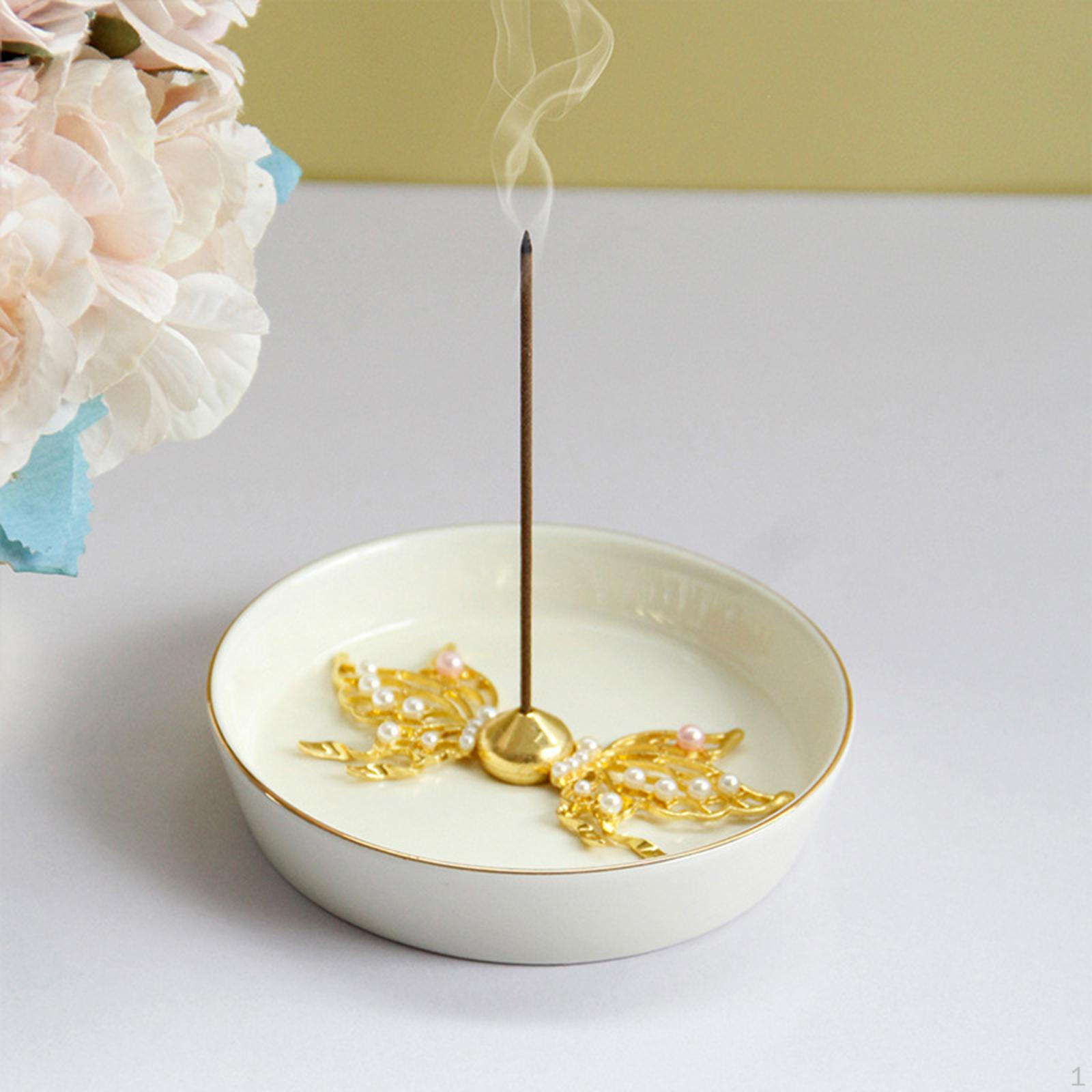 

Ceramic Holder, Holder for Sticks, Handmade Burner Decoration