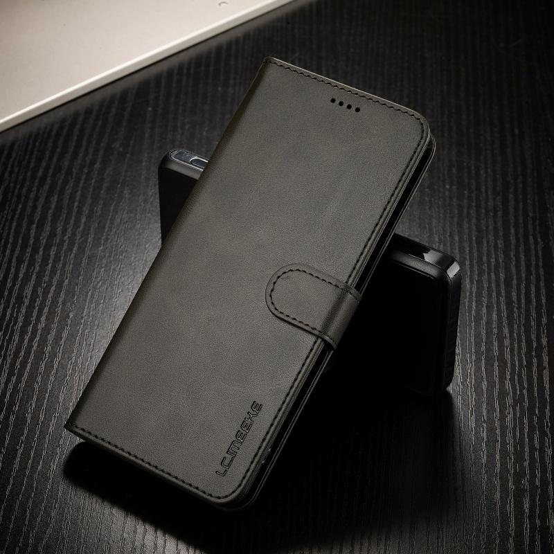 

EUCAGR Business Flip PU Leather Wallet Phone Case for Xiaomi Redmi Note 15 Pro 4G 5G/Redmi Note 15Pro Plus 5g Card Slot Cover Redmi Note15Pro Plus чёрный