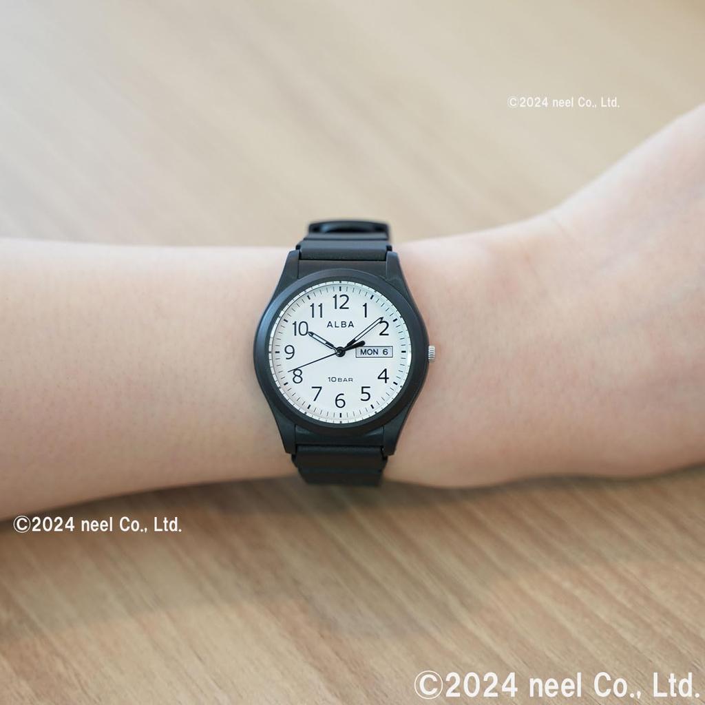 Seiko Watch Alba Sport Quartz AQPJ410 Black Watch Men's