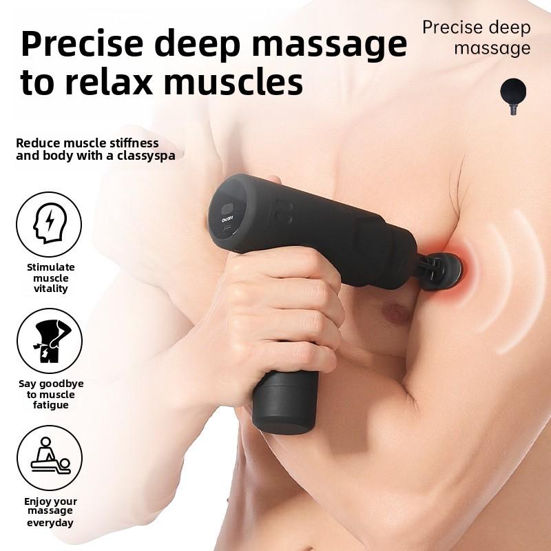Faszienpistole Muskelentspannungs-Massagegerät, Mini-Sarkominstrument für Männer und Mädchen