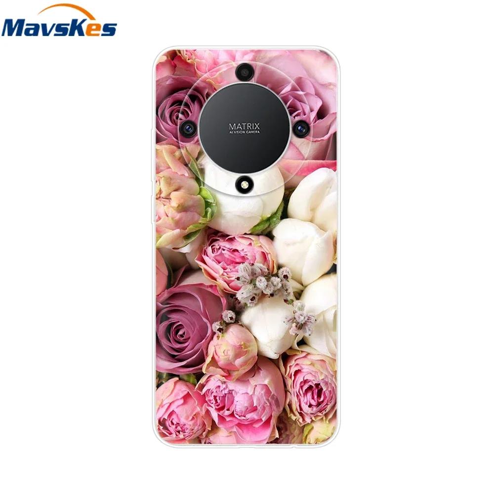 Phone Case For Honor X9A Case Silicone Soft Shockproof Fundas For Huawei Honor X9A Back Cover HonorX9A RMO-NX1 Clear Phone Cases