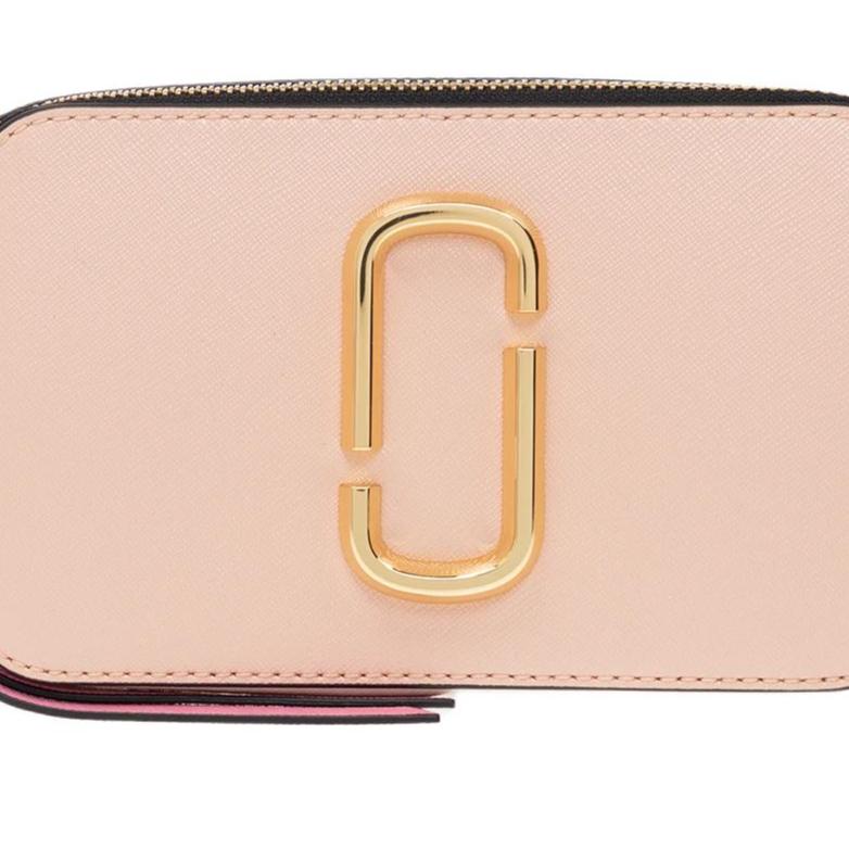 Marc Jacobs Logo Leather Shoulder Crossbody Bag Women bags Pink 2S3HCR500H030695