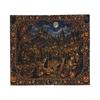 Halloween Black Cats Knitted Blanket Witchy Spooky Flannel Throw Blankets Home Couch Personalised Ultra-Soft Warm Bedspreads