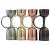 304 Stainless Steel Measuring Cup with Handle Steel Cocktail Jiggers Wine Dispenser Bartender Tools Bar Accessories