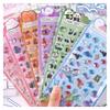 Set of 2 Cute 3D Reward Stickers for Cell Phone Diary Sparkly Girl Craft Supplies Marine DIY, Decorations, Decorations, Decor, (Bear + Life)