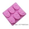 3D Honeycomb Silicone Soap Fondant Mould 6 Holes Cake Muffin Mold Pudding Cupcake Candle Baking Tray Mold