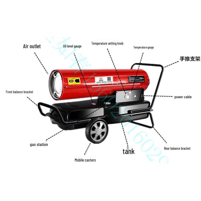 Kairui 20KW Diesel Industrial Heater