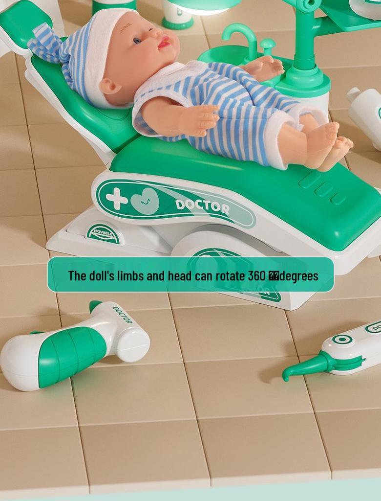 Kids' Doctor Dentist Role Play Set for Boys & Girls – Simulation Injections & Visits