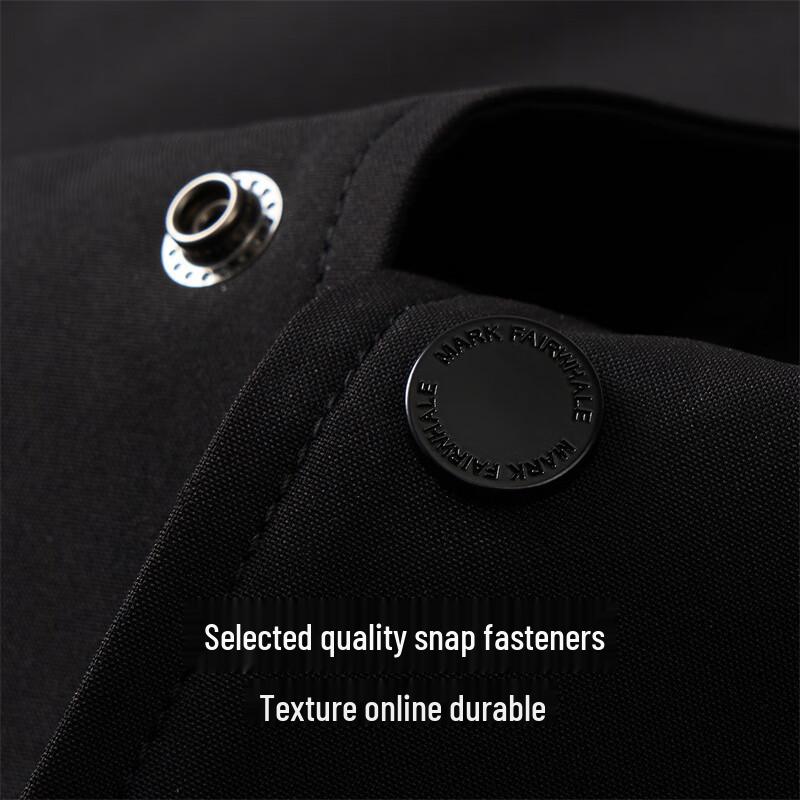 Mark Fairwhale Herren Lässige Winddichte Baseballjacke