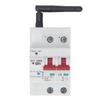 Smart Circuit Breaker 100A WiFi App Remote Control Voltage Regulator with   Lock Voice Controllable 2P  10‑100V