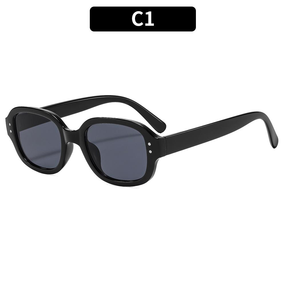 Trendy Vintage Design Women's Sunglasses UV400 Rectangle Frame Hot Selling Fashionable Brand Sun Glasses