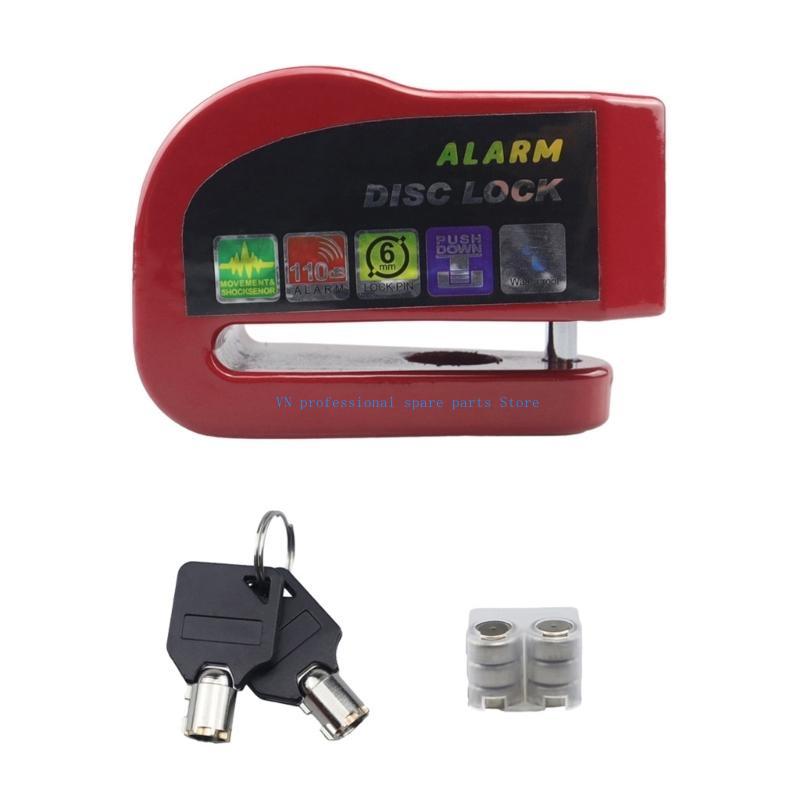 41XA Aluminum Security Anti-theft Reminder Lock Scooter Bike Waterproof Lock