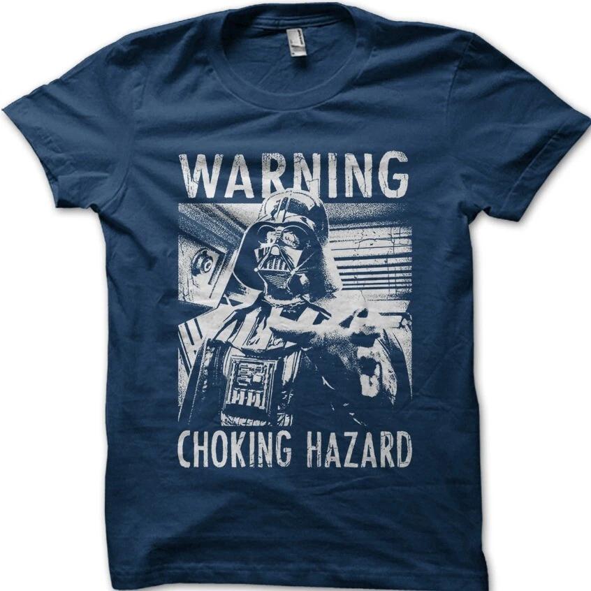Darth Vader Chocking Hazard printed t-shirt 9345 S