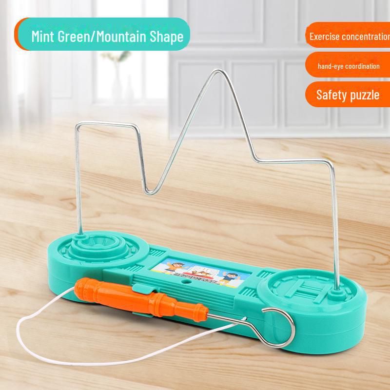 

Электрический лабиринт Fireline Puzzle: Игрушка для тренировки концентрации внимания у детей, настольные игры для детского сада
