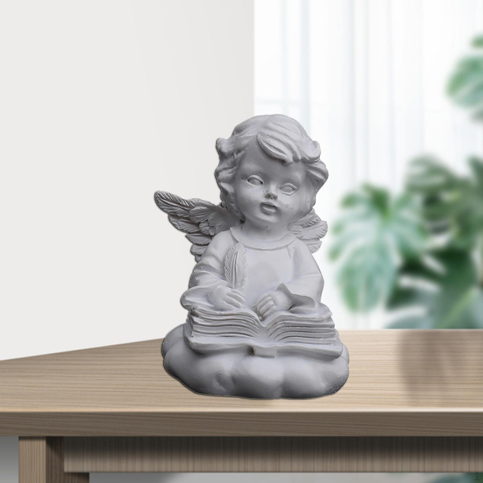 

Фигурка ангела из смолы для настольного дисплея Writing Kneeling