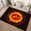 Eye of Sauron Design Rug Non-slip Rug Suitable for Living Room and Bedroom Sofas.