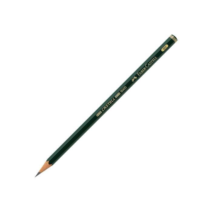 Faber-Castell CASTELL 9000 Crayon 2H