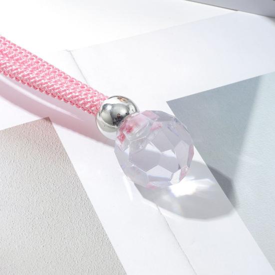 2Pcs Curtain Straps Easy To Operate Faux Crystal Decorative Buckle Curtain Ties Household Towel Holder Curtain Accessories
