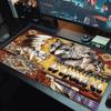 Indian Wolf Color Mouse Pad Large Gaming Table Cushion Non-slip Laptop Tablet Big Mousepad XXL Mat Mini PC Playmat With Lock Edge