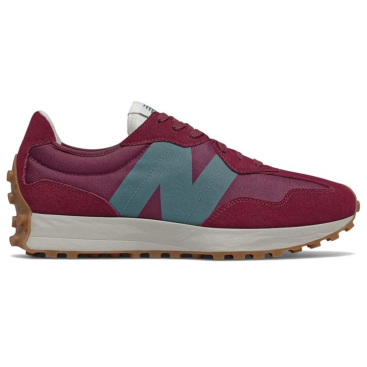 New Balance 327 Garnet Sneakers da Uomo Rosso Indaco Naturale MS327HE1