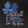 Vintage Mens Large 1990s Nashville Music Row Valley Country Blues Black T Shirt