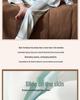Men's Ice Silk Long Sleeve Pajama Set for Teens & Adults - Spring/Fall Wear, Indoors & Outdoors