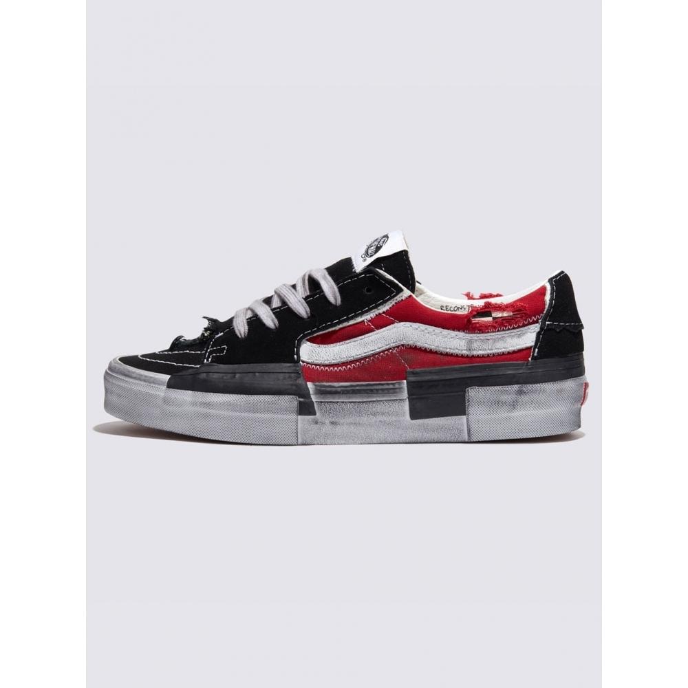 

VANS Stressed Check Reconstructed SK8 Low Skate Low VN0009QS4581