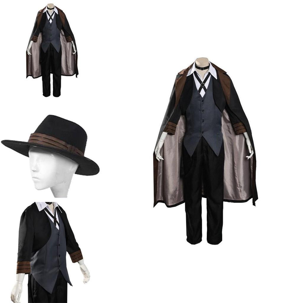 Bungo Stray Dogs Nakahara Chuuya Cosplay Costume Stylish Middle Ages Detective Attire
