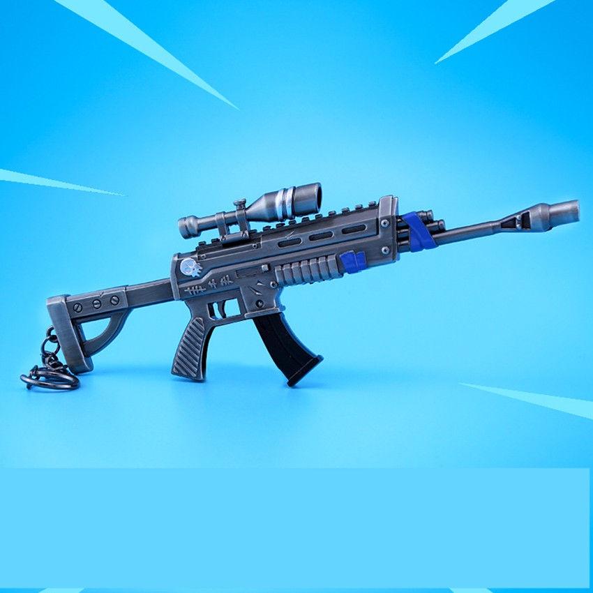 Game Weapon Fortnitevideo Pickaxe Keychain Keepsake Collection Of Model Weapons