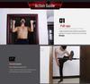 Adjustable No-Punch Doorway Pull-up Bar for Home Fitness